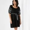 Karen Kane Dresses Embroidered Tiered Dress