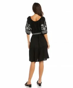 Karen Kane Dresses Embroidered Tiered Dress