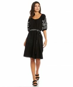 Karen Kane Dresses Embroidered Tiered Dress