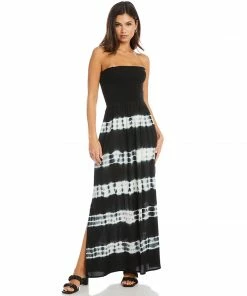 Karen Kane Smocked Maxi Dress