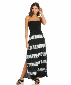 Karen Kane Smocked Maxi Dress