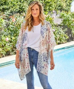 Karen Kane Plus Size Open Front Jacket