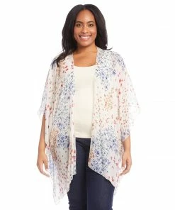 Karen Kane Plus Size Open Front Jacket
