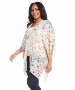 Karen Kane Plus Size Open Front Jacket