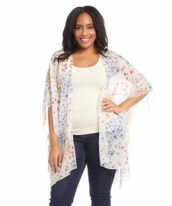 Karen Kane Plus Size Open Front Jacket