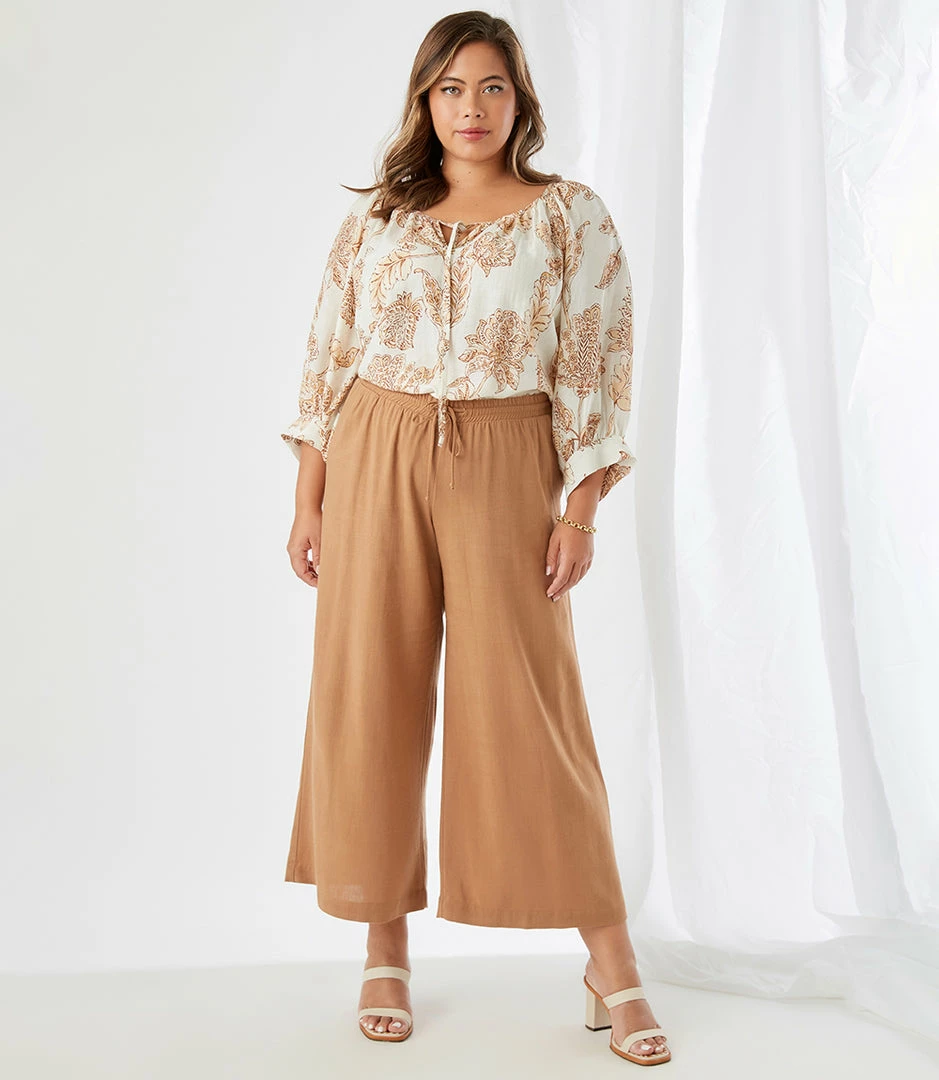 Karen Kane Plus Size Cropped Pants