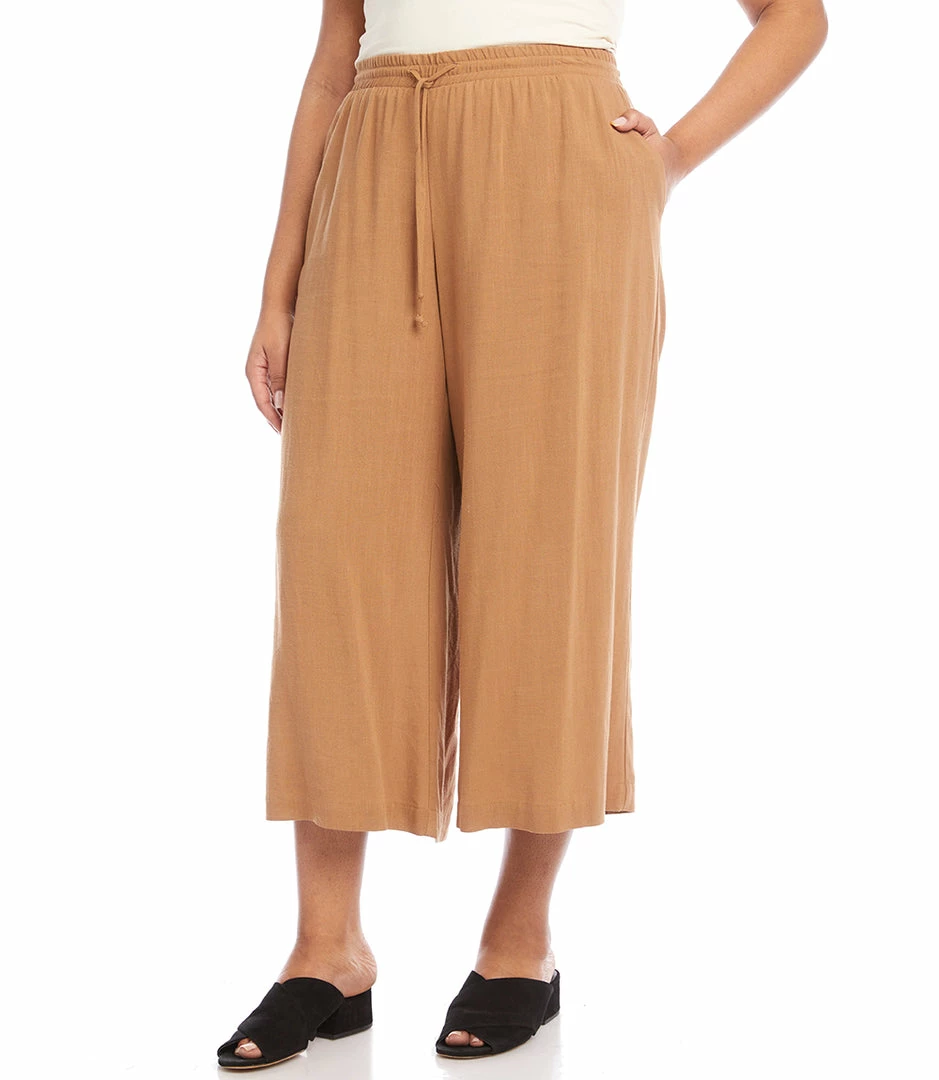 Karen Kane Plus Size Cropped Pants