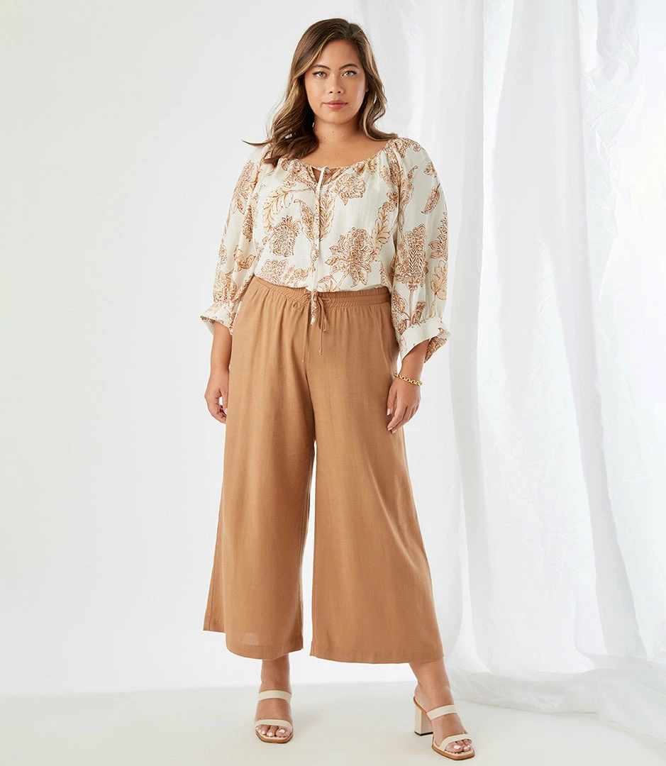Karen Kane Plus Size Cropped Pants