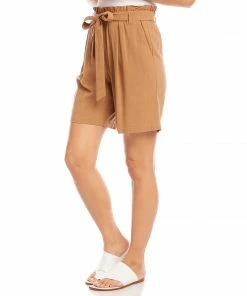 Karen Kane Bottoms Paperbag Waist Shorts
