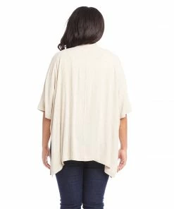 Karen Kane New Arrivals Plus Size Short Sleeve Jacket