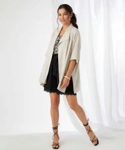 Karen Kane Short Sleeve Jacket