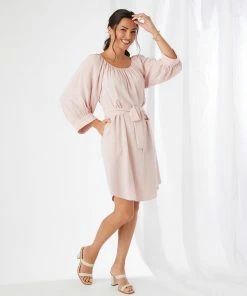 Karen Kane Clothing Blouson Sleeve Dress