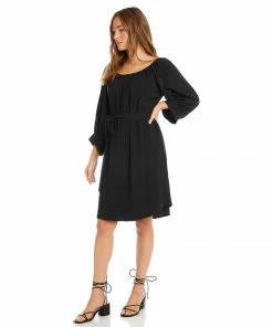 Karen Kane Blouson Sleeve Dress