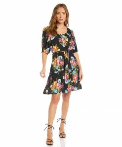 Karen Kane Tiered Short Dress Clothing