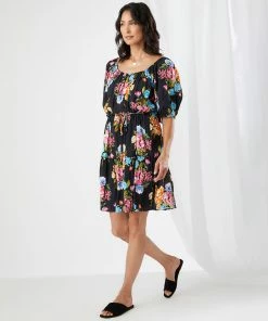 Karen Kane Tiered Short Dress Clothing