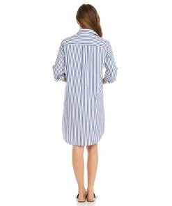 Karen Kane Clothing Stripe Shirtdress