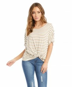Karen Kane Twist Front Top