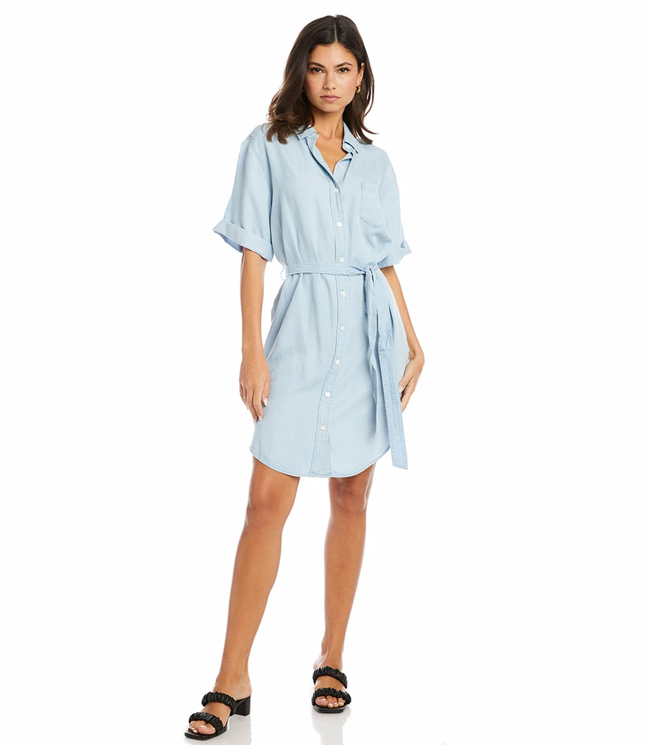 Karen Kane Short Sleeve Shirtdress Best Sellers