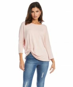 Karen Kane Clothing 3/4 Sleeve Pick Up Top