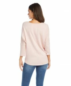Karen Kane Clothing 3/4 Sleeve Pick Up Top