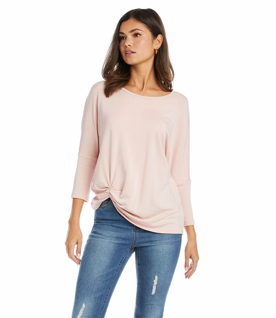 Karen Kane Clothing 3/4 Sleeve Pick Up Top