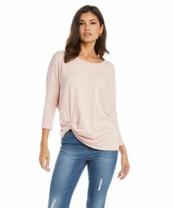 Karen Kane Clothing 3/4 Sleeve Pick Up Top