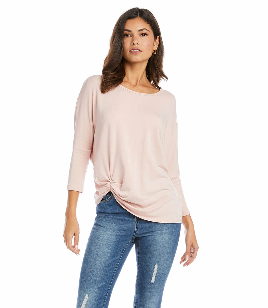 Karen Kane Clothing 3/4 Sleeve Pick Up Top