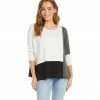 Karen Kane Petite Size Colorblock Top Clothing