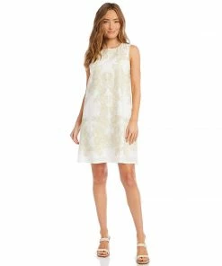 Karen Kane Clothing Embroidered Shift Dress