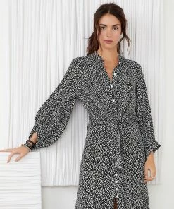 Karen Kane Clothing Blouson Tie-Front Top