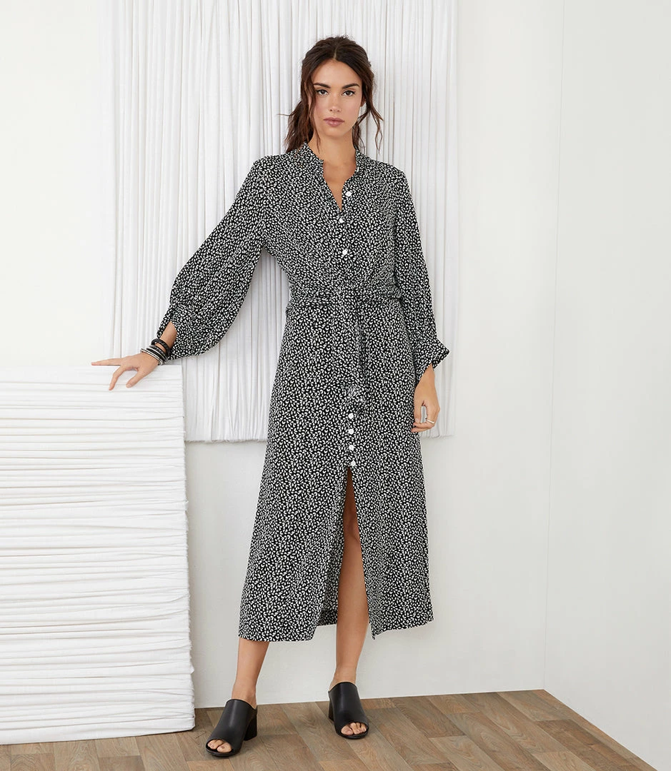 Karen Kane Clothing Blouson Tie-Front Top