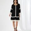 Karen Kane Mixed Lace Dress Clothing
