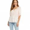 Karen Kane Clothing Embroidered Peasant Top