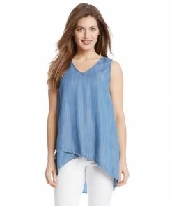 Karen Kane Asymmetric Tank