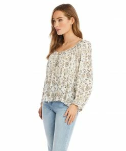 Karen Kane Tops Peasant Top