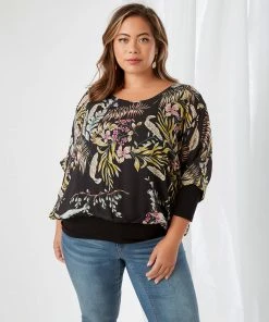 Karen Kane Plus Size Blouson Top
