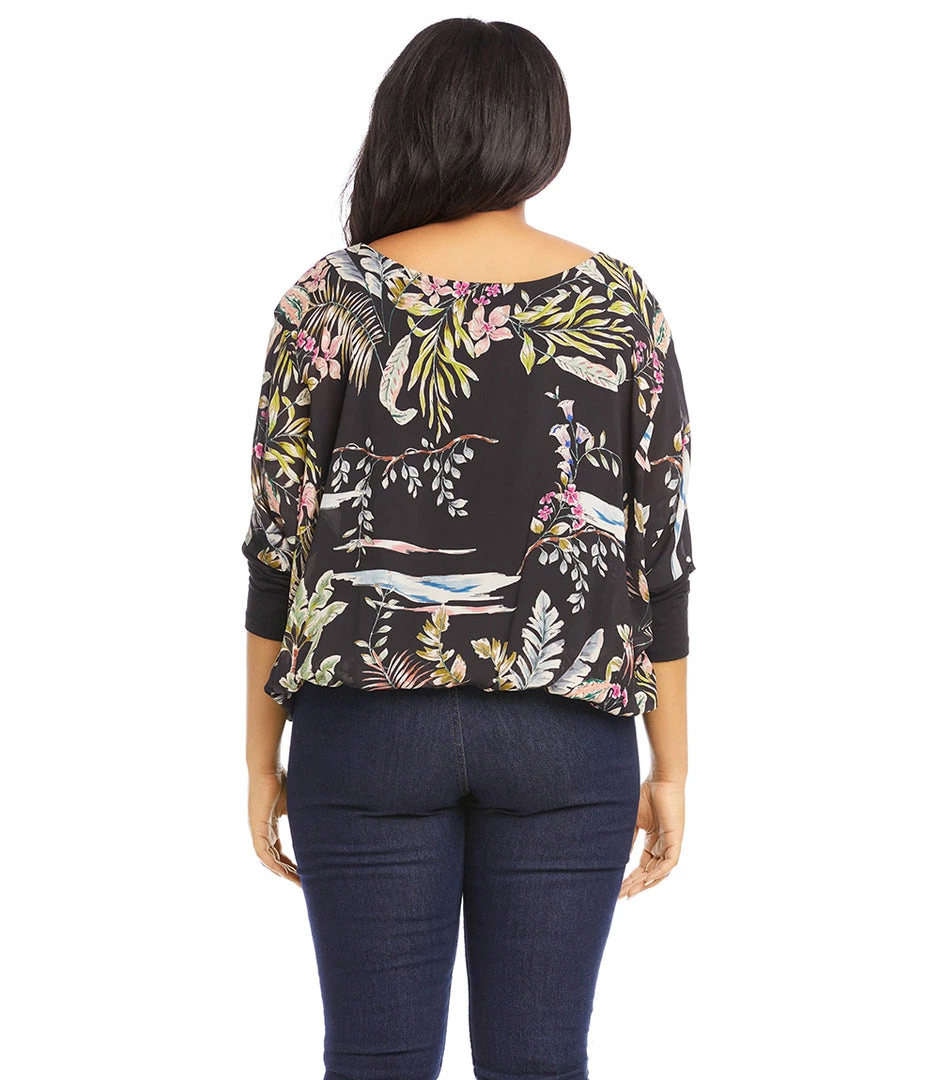 Karen Kane Plus Size Blouson Top
