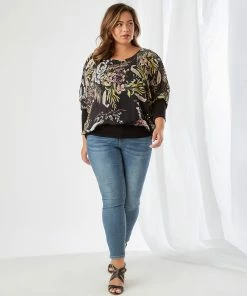 Karen Kane Plus Size Blouson Top