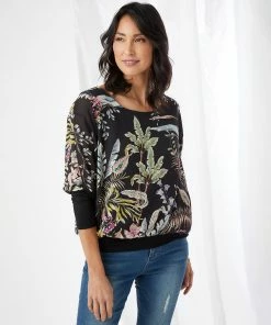 Karen Kane Blouson Top