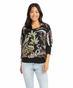 Karen Kane Blouson Top