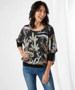 Karen Kane Blouson Top