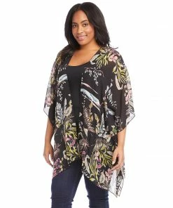 Karen Kane Plus Size Open Front Jacket
