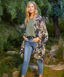 Karen Kane Plus Size Open Front Jacket