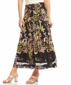 Karen Kane Clothing Tiered Midi Skirt