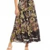 Karen Kane Clothing Tiered Midi Skirt