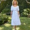 Karen Kane Tiered Eyelet Dress Clothing