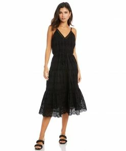 Karen Kane Clothing Tiered Midi Dress