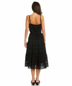 Karen Kane Clothing Tiered Midi Dress