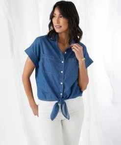 Karen Kane Tie-Front Shirt Best Sellers