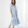 Karen Kane Clothing Tiered Eyelet Dress